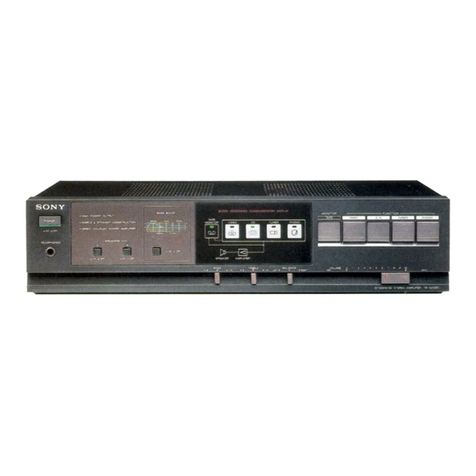 Sony ta-ax220 User manual