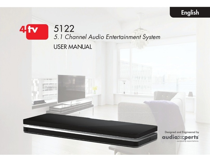 AudioXperts 4TV 5122 user manual