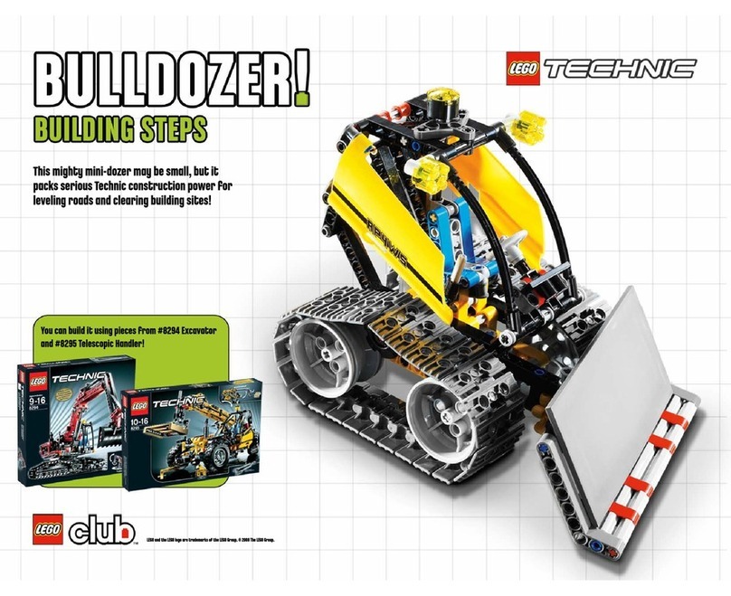 LEGO Technic Bulldozer Instruction Manual