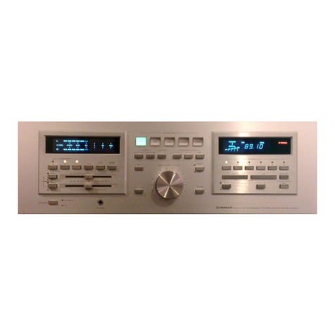 Pioneer SX-D7000 User manual