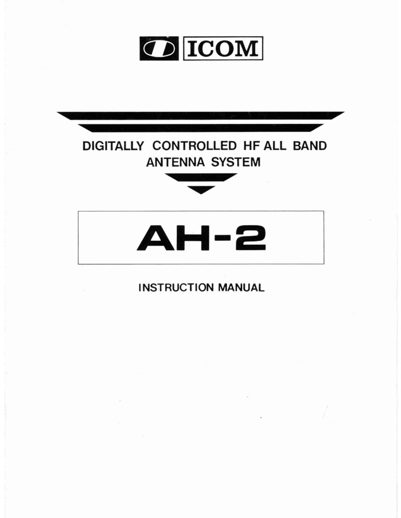 Icom AH-2 User manual