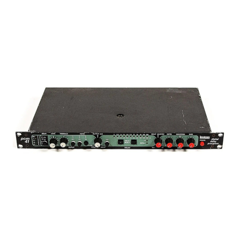 Lexicon PCM-41 User manual