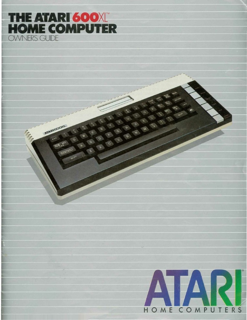 Atari 600XL owner's guide