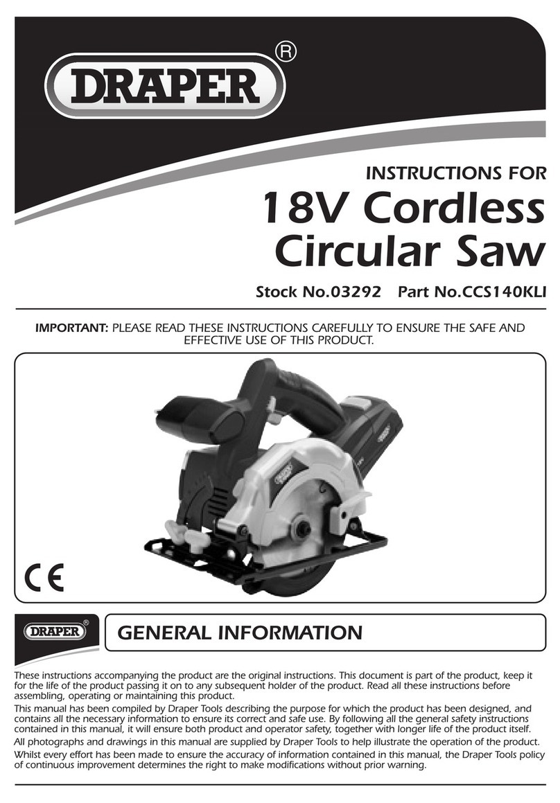 Draper CCS140KLI User manual