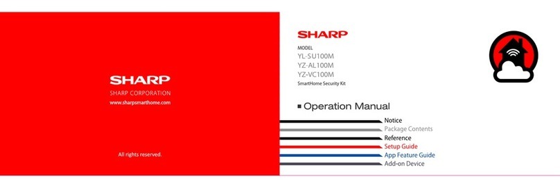 Sharp YL-SU100M User manual