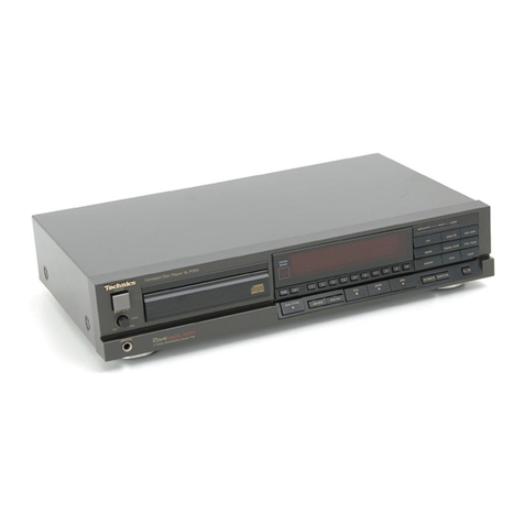 Technics SL-P350 User manual Technics SL-P350 User manual
