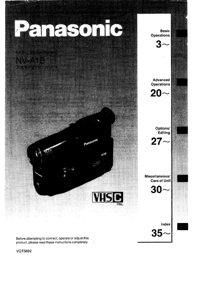 Panasonic NV-A1B User manual Panasonic NV-A1B User manual