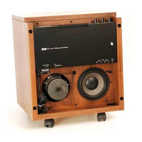 Audio Pro B2-50 Service manual