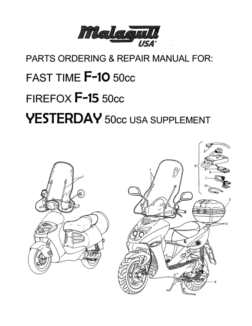 Malaguti Fast Time F-10 50cc Repair manual