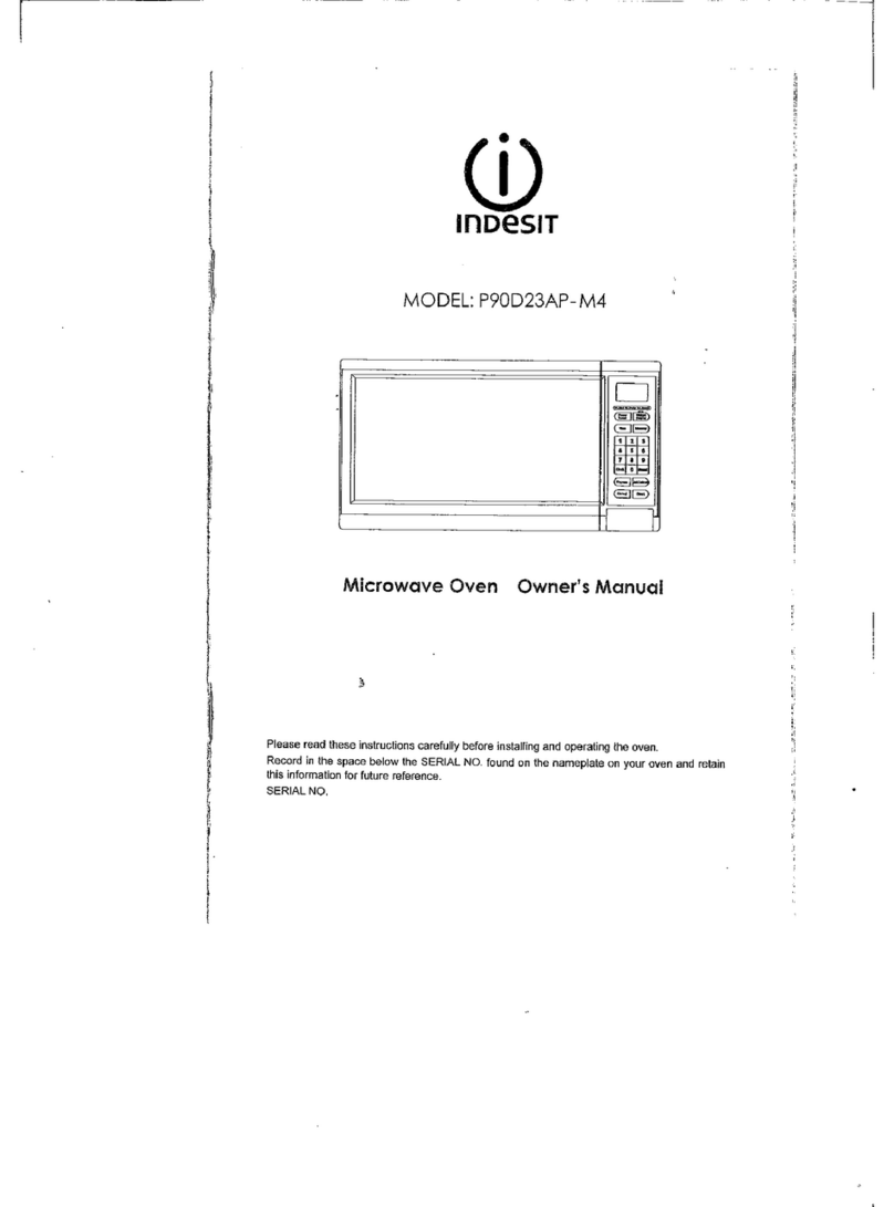 Indesit P90D23AP-M4 User manual