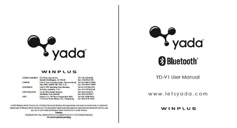 Yada YD-V1 user manual