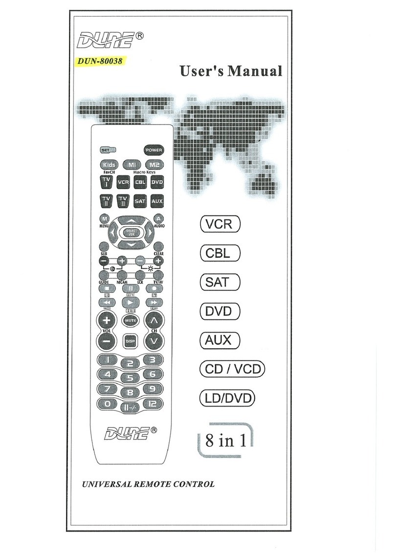 DUNE DUN-80038 user manual