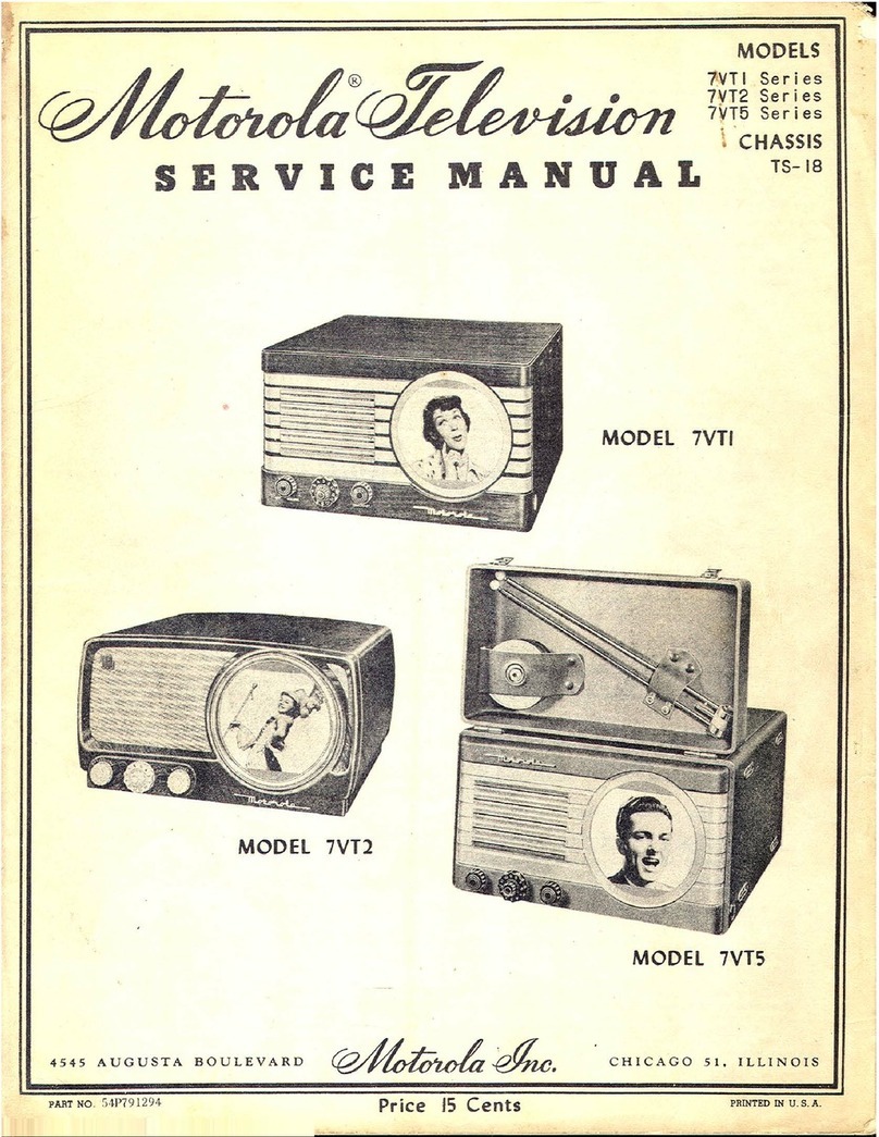 Motorola 7VT1 Series User manual