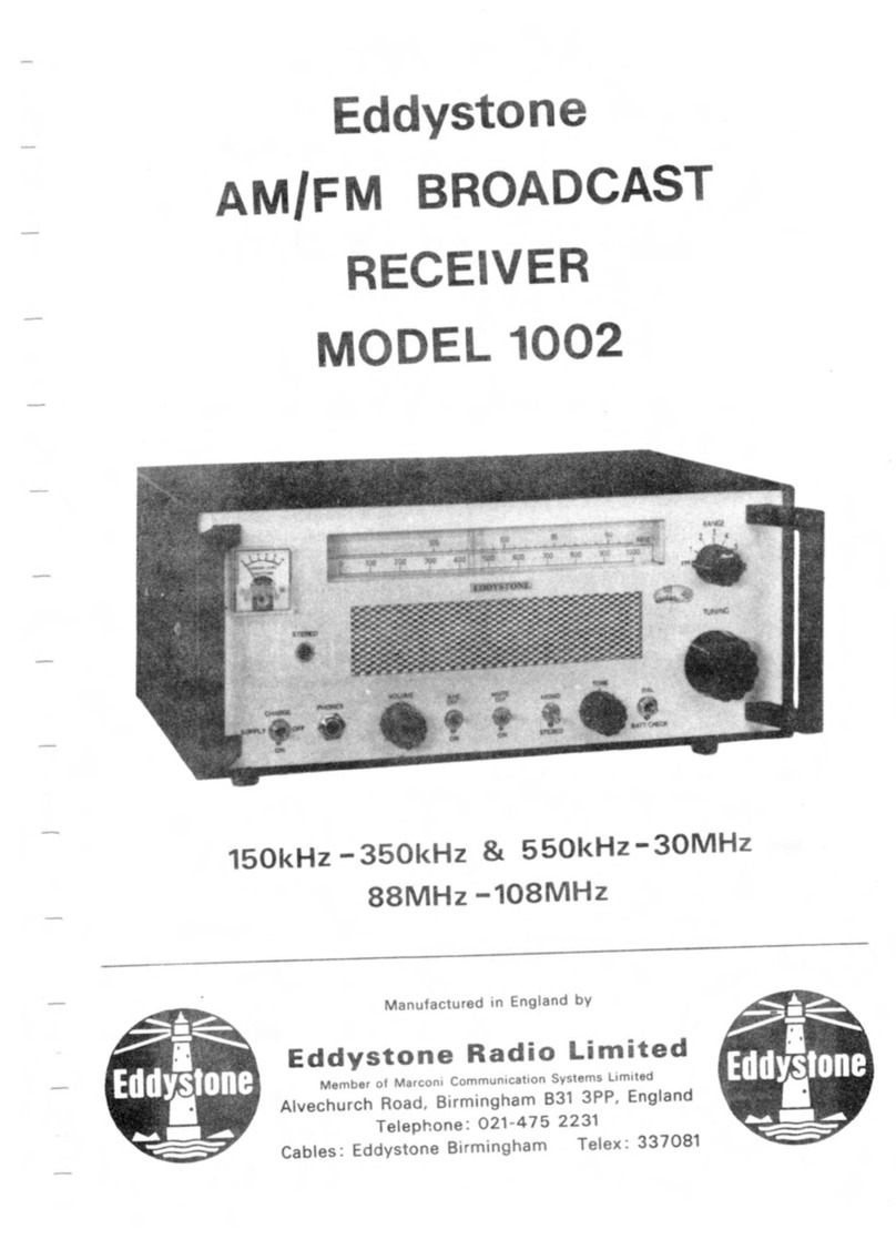 Eddystone 1002 Service manual