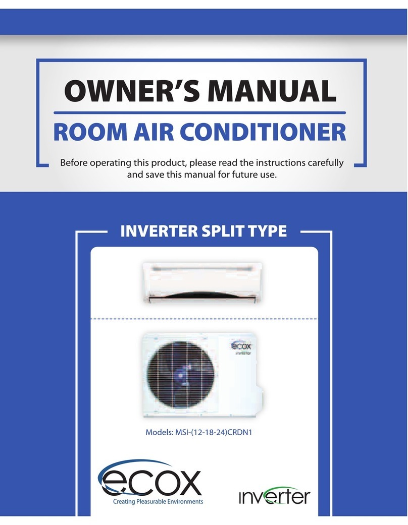 Ecox MSI-12CRDN1 User manual