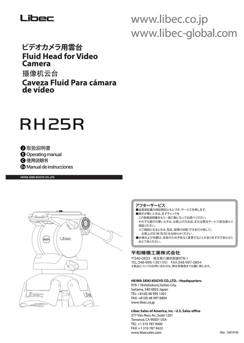 Libec RH25R User manual