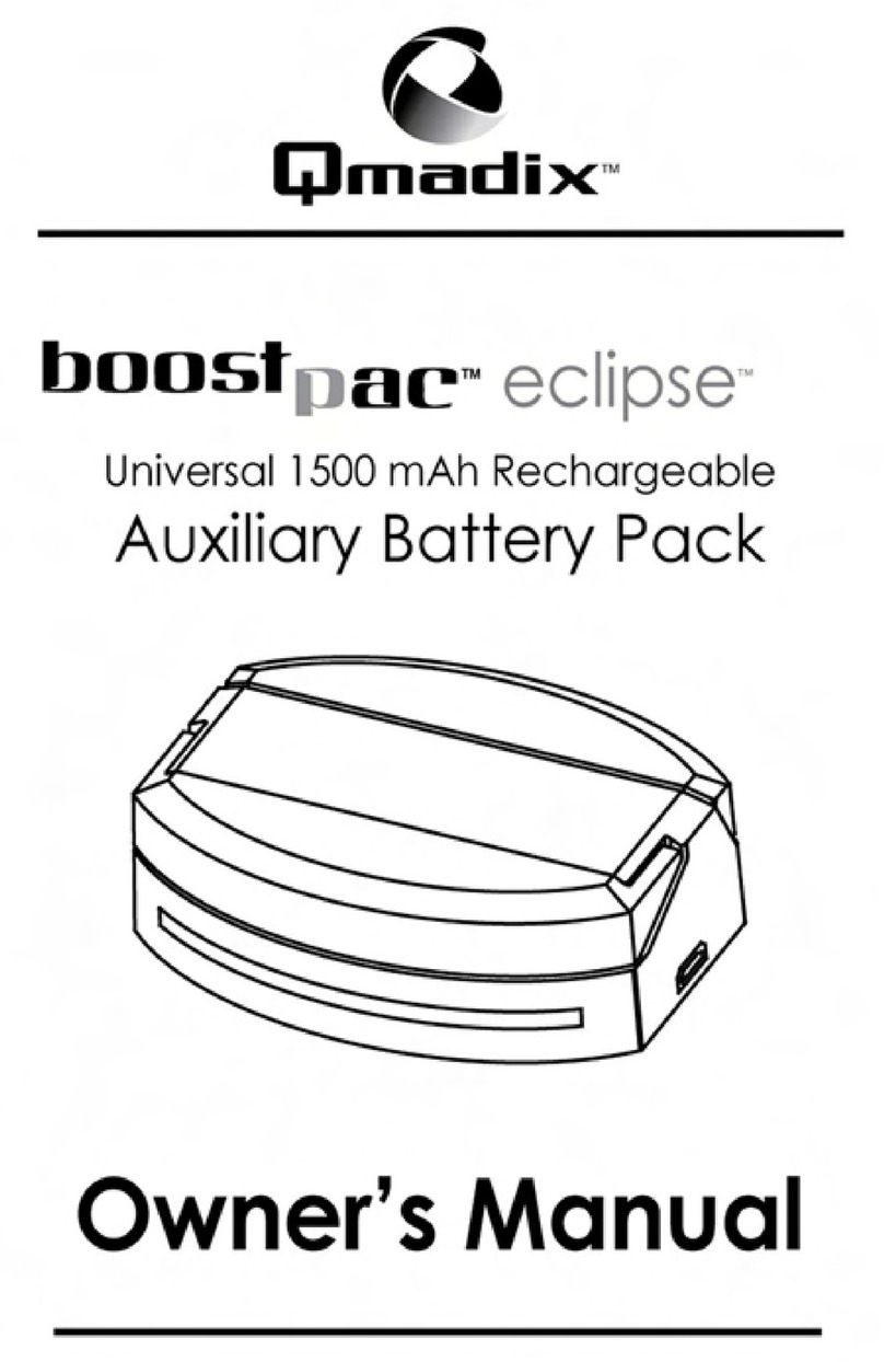 Qmadix boost pac eclipse owner's manual
