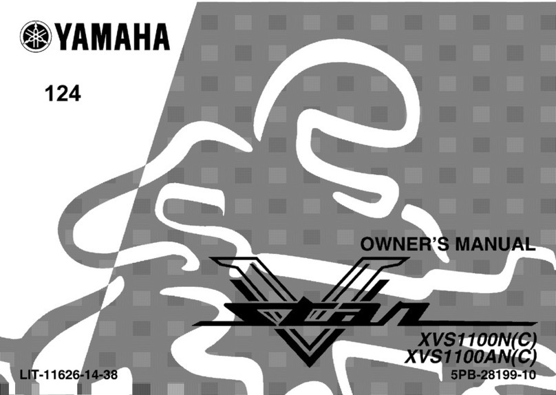 Yamaha V Star xvs1100n(c) User manual