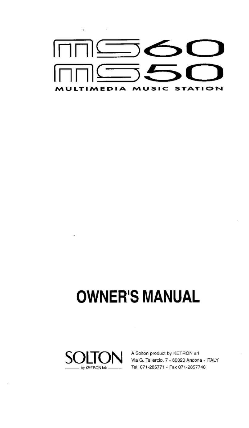 Solton MS60 owner's manual