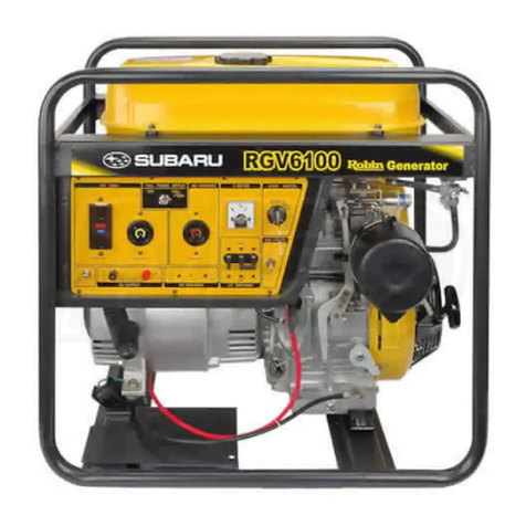 Robin RGV6100 User manual Robin RGV6100 User manual