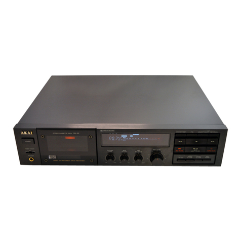 Akai GX-52 Service manual