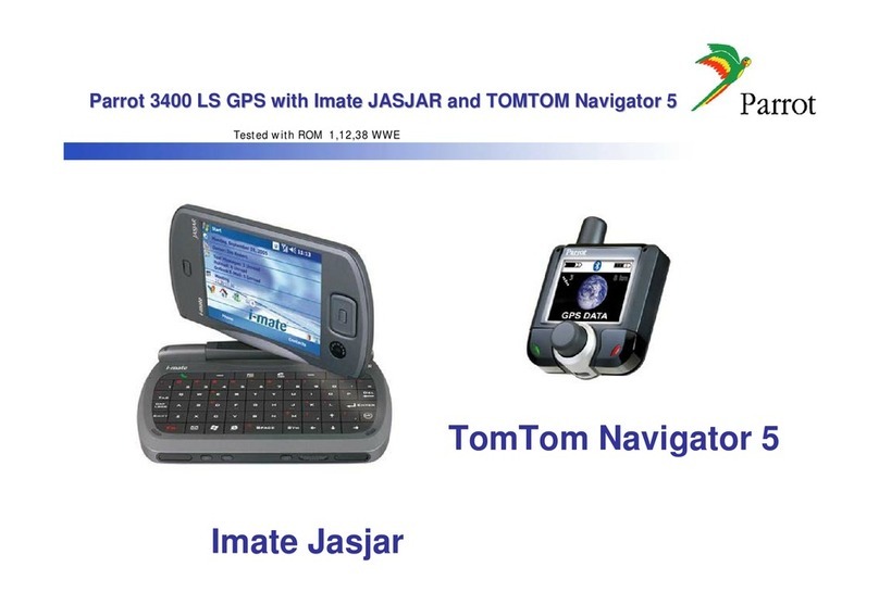 Parrot 3400 LS-GPS Manual