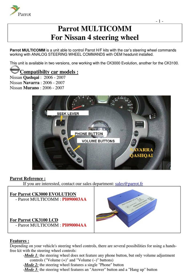 Parrot Multicomm user guide
