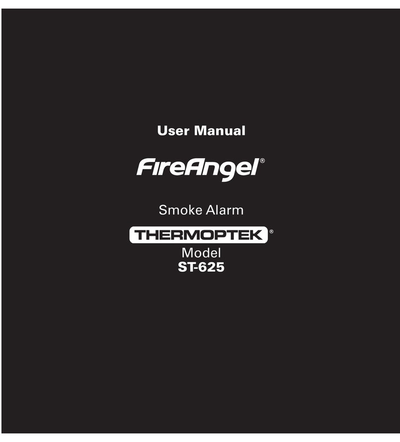 Thermoptek FireAngel ST-625 user manual