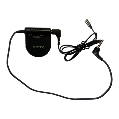 Sony ECM-T140 Service manual