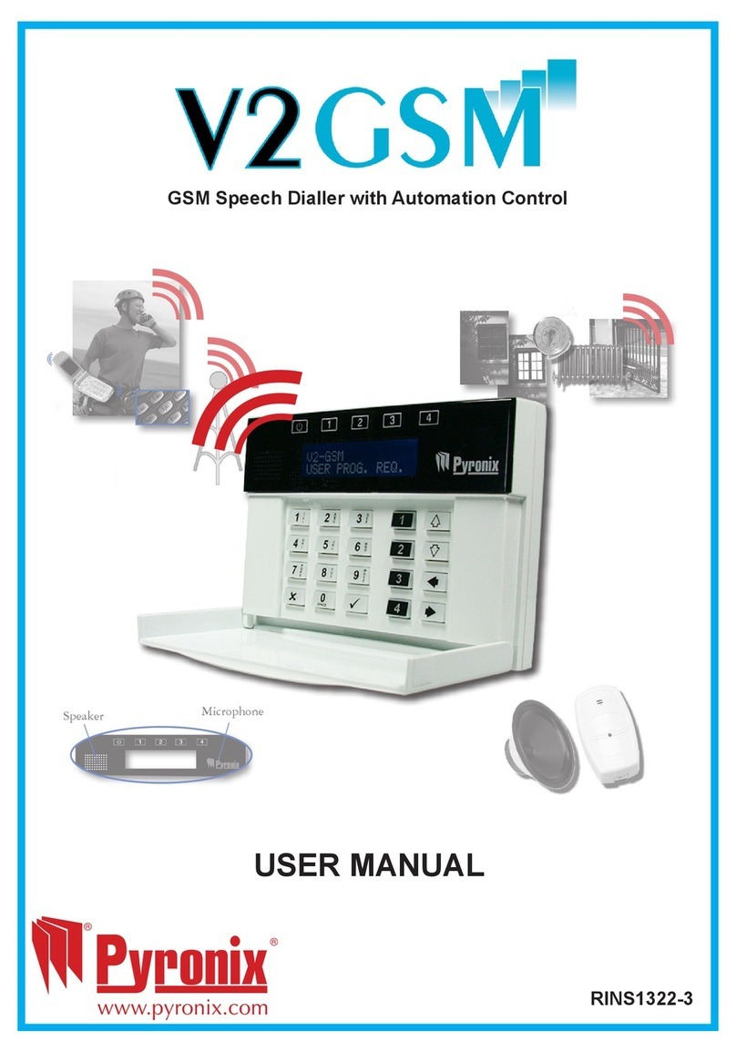 Pyronix V2GSM user manual