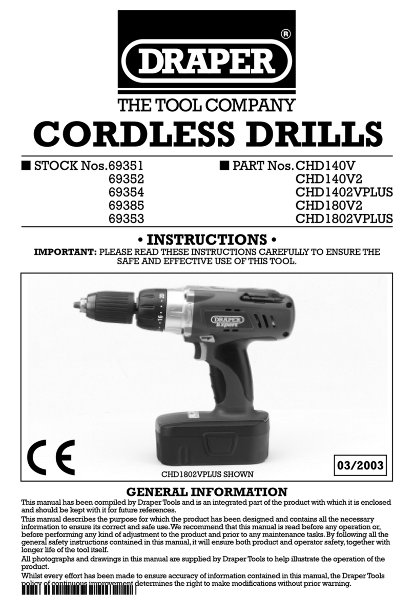 Draper CHD140V instructions