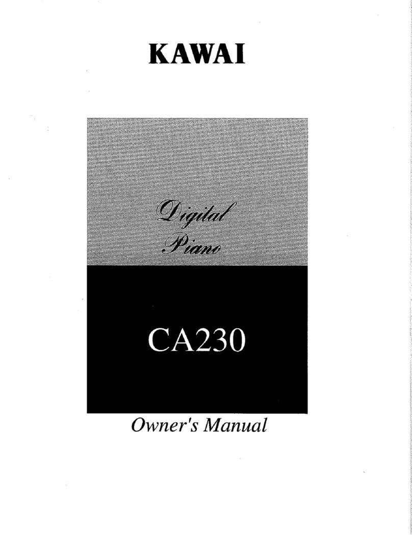 Kawai ca230 owner's manual