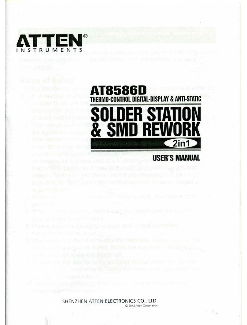 Atten AT8586D user manual