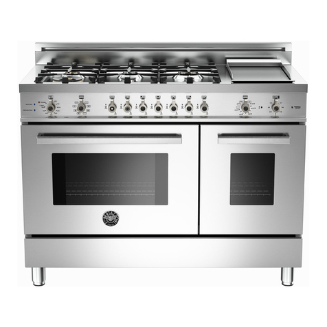 Bertazzoni PRO48 6G DFS AR Installation, use & care manual