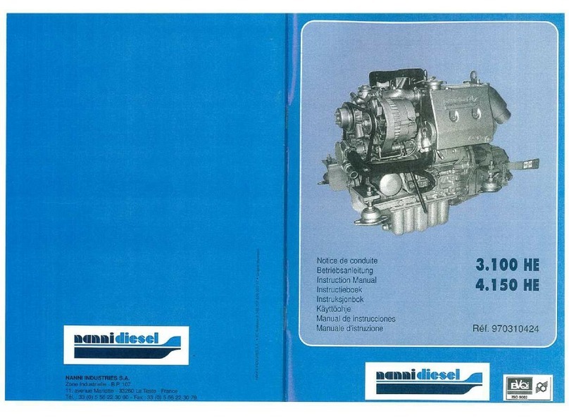 Nanni 3.100 HE instruction manual
