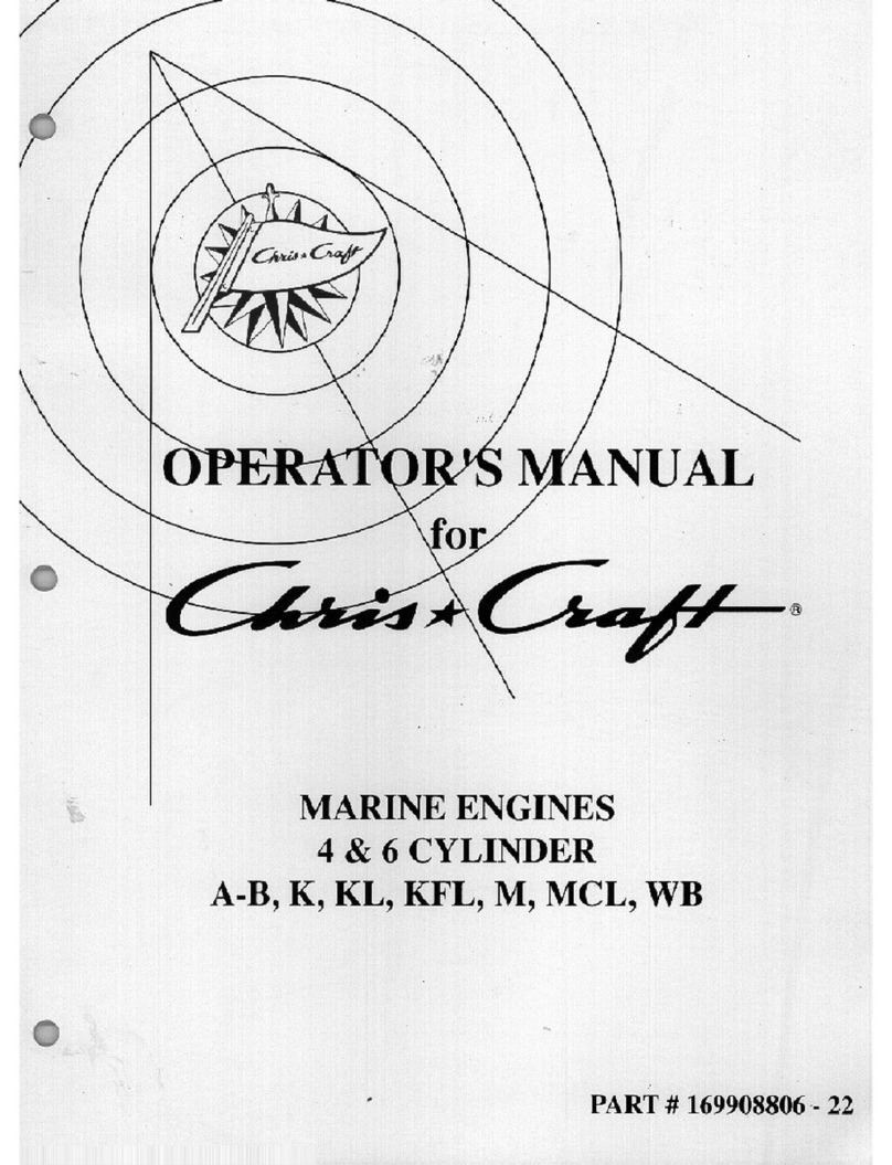 Chris-Craft A-B Operator's manual Chris-Craft A-B Operator's manual