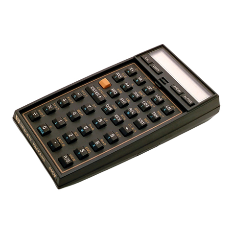 HP HP-41CV User guide