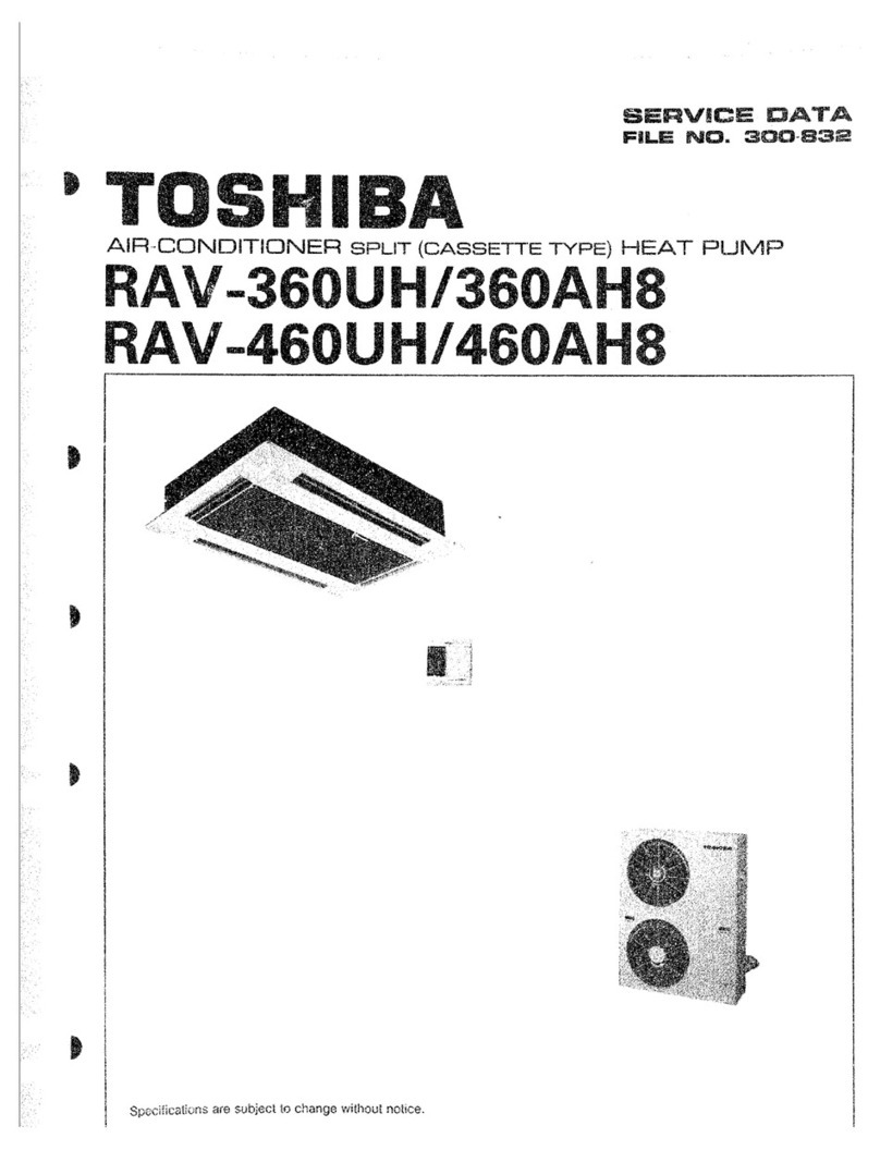 Toshiba RAV-360UH Service data