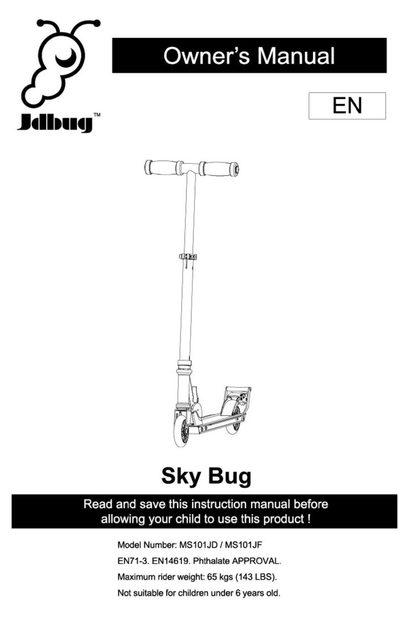 JDbug Sky Bug MS101JD owner's manual