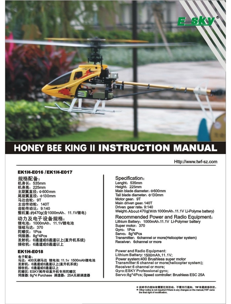 esky Honey Bee King II EK1H-E016 User manual