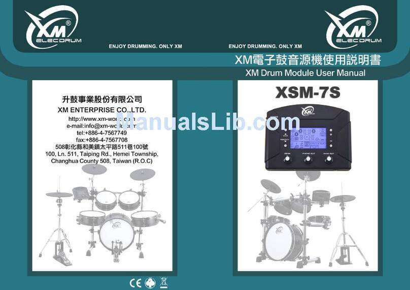 XM XSM-7S user manual