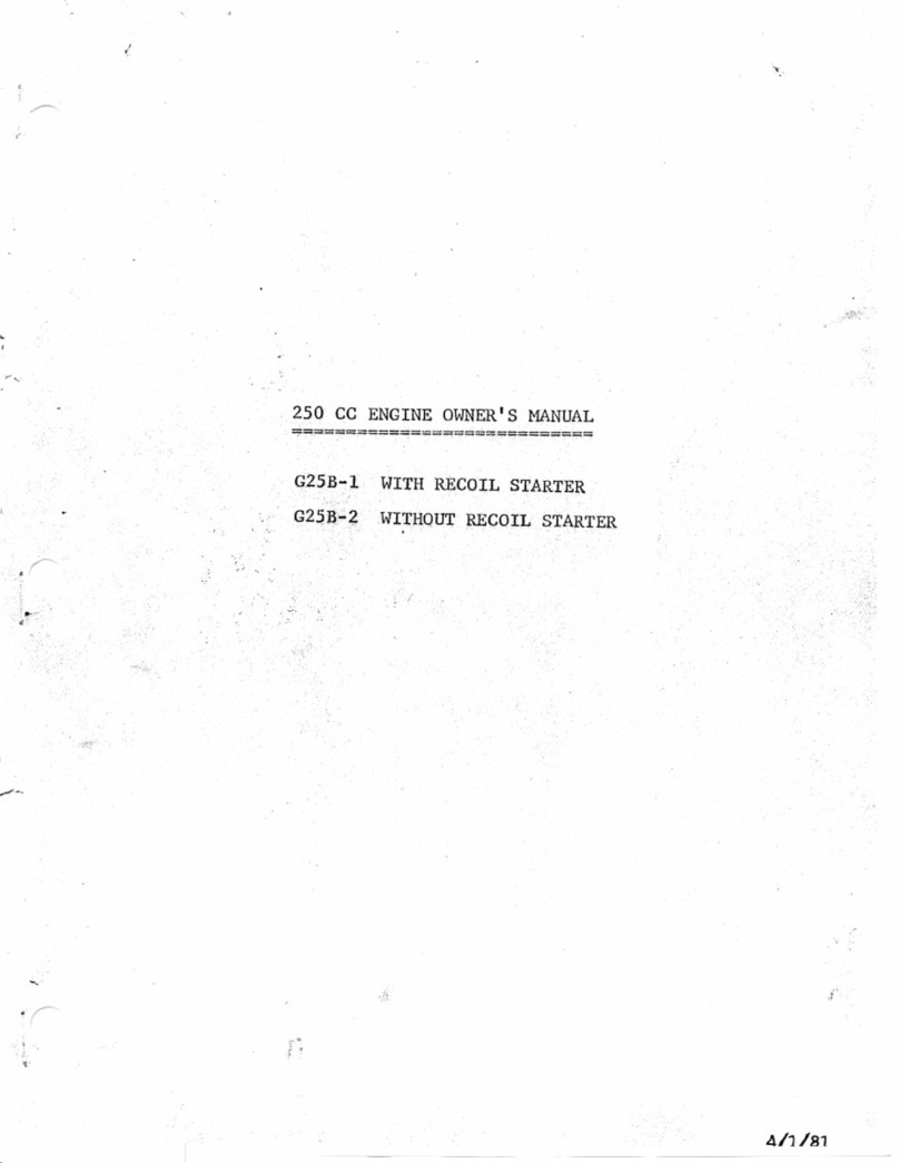 Zenoah G25B-1 User manual Zenoah G25B-1 User manual