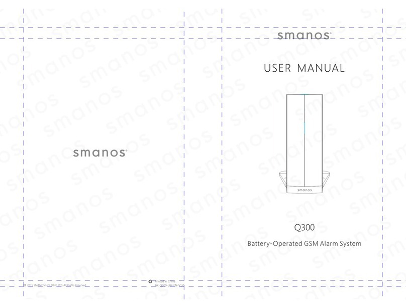 Smanos Q300 user manual
