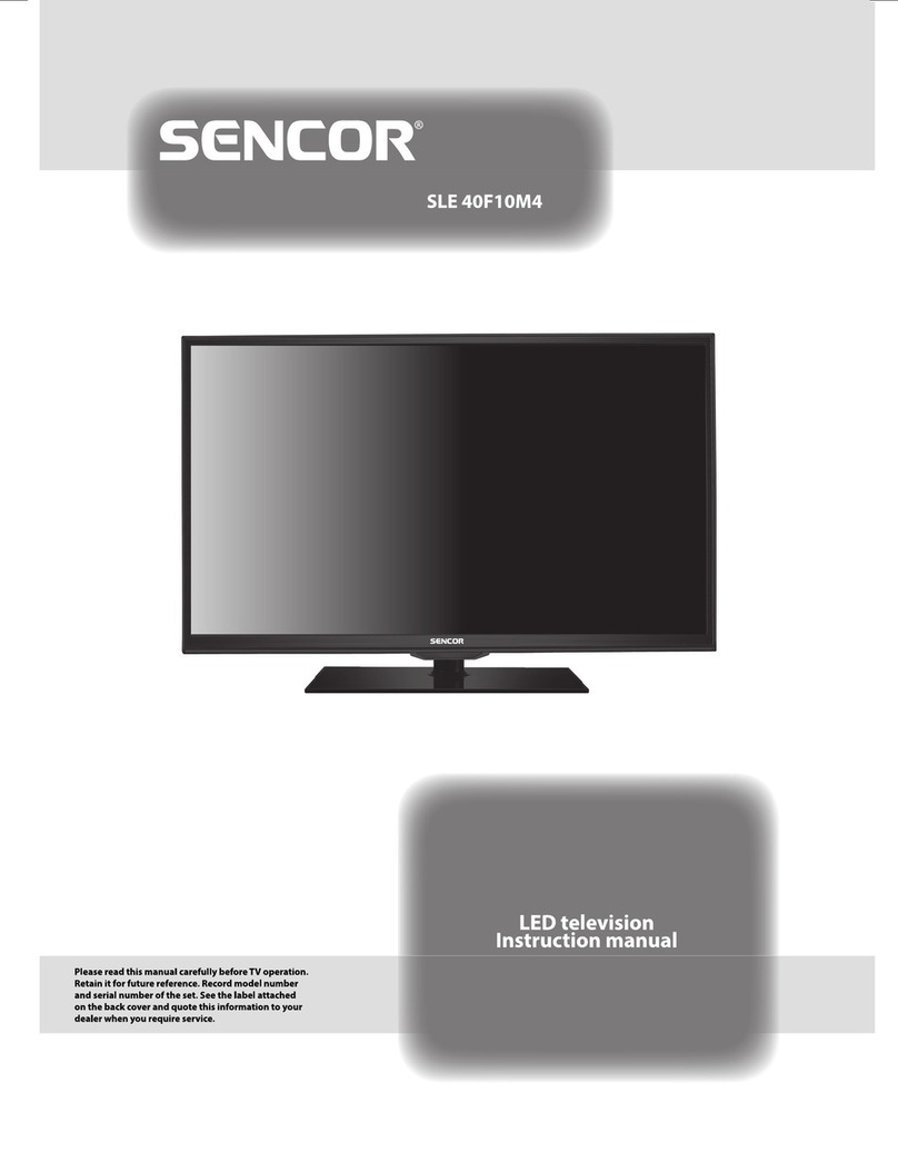 Sencor SLE 40F10M4 User manual