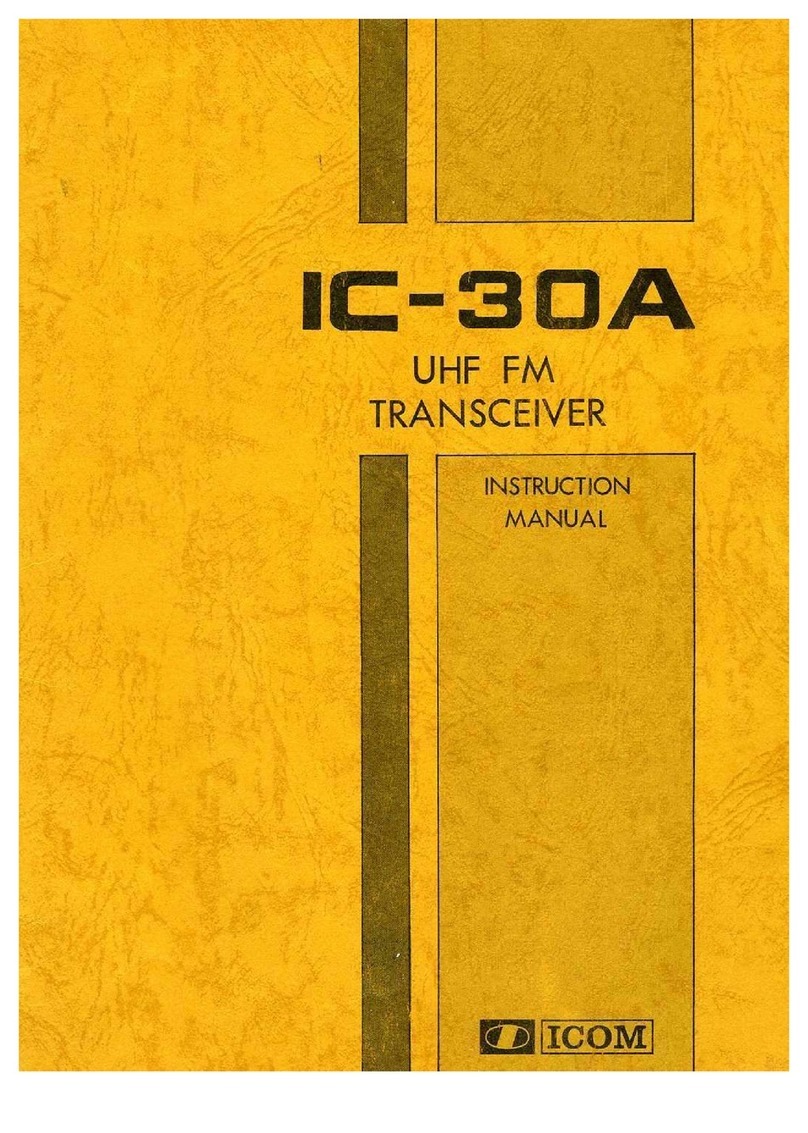 Icom IC-30A instruction manual