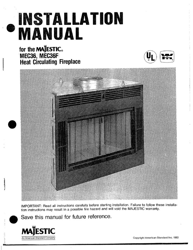 Majestic MEC36 User manual Majestic MEC36 User manual