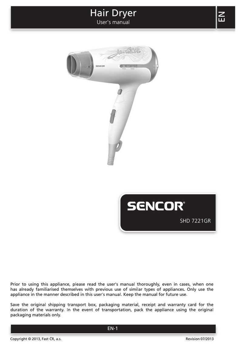 Sencor SHD 7221GR user manual