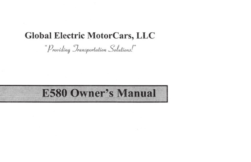 GEM E580 owner's manual