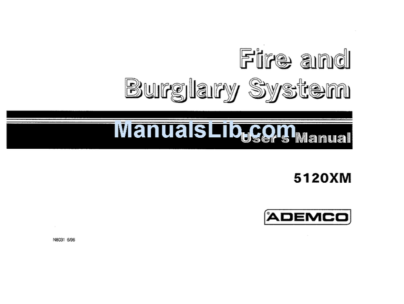 ADEMCO 5120XM User manual