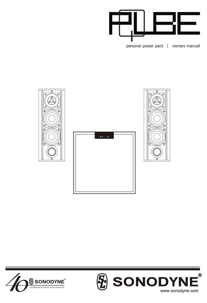 Sonodyne PQUBE owner's manual